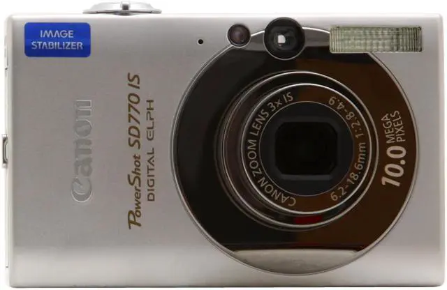 Alt view image 8 of 11 - Canon PowerShot SD770 IS Silver 10 MP 3X Optical Zoom Digital Camera