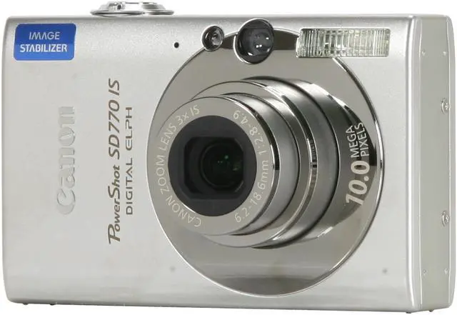 Main image of Canon PowerShot SD770 IS Silver 10 MP 3X Optical Zoom Digital Camera