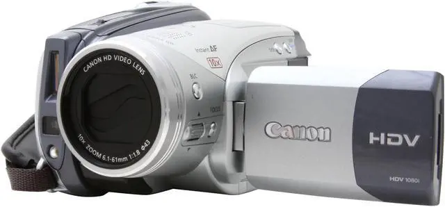 Main image of Canon VIXIA HV20 Silver 1/2.7" CMOS 2.7"LCD 10X Optical Zoom High Definition MiniDV Tape Camcorder