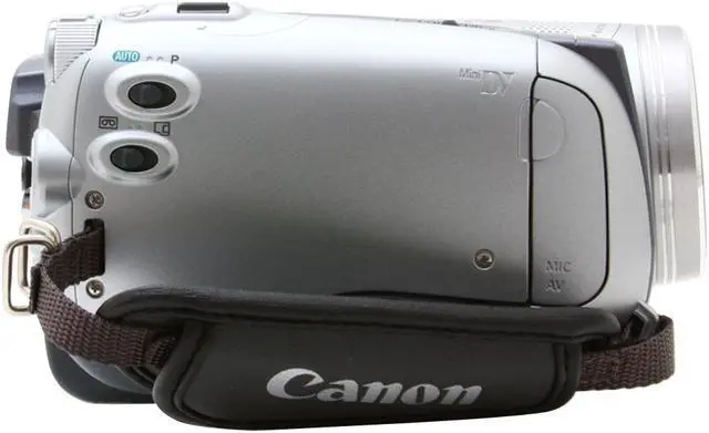 Alt view image 6 of 14 - Canon VIXIA HV20 Silver 1/2.7" CMOS 2.7"LCD 10X Optical Zoom High Definition MiniDV Tape Camcorder