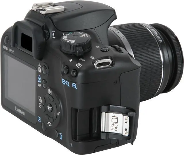Alt view image 11 of 13 - Canon EOS Rebel XS Black 10.1 MP  Digital SLR Camera w/EF-S 18-55mm f/3.5-5.6 IS Lens