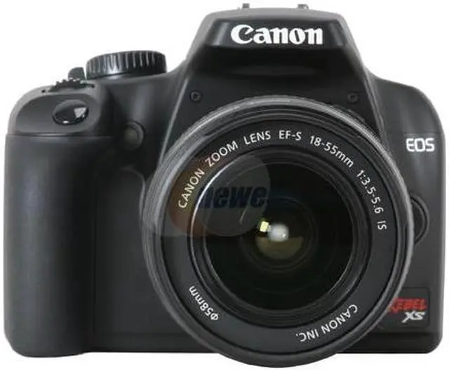 Alt view image 8 of 13 - Canon EOS Rebel XS Black 10.1 MP  Digital SLR Camera w/EF-S 18-55mm f/3.5-5.6 IS Lens