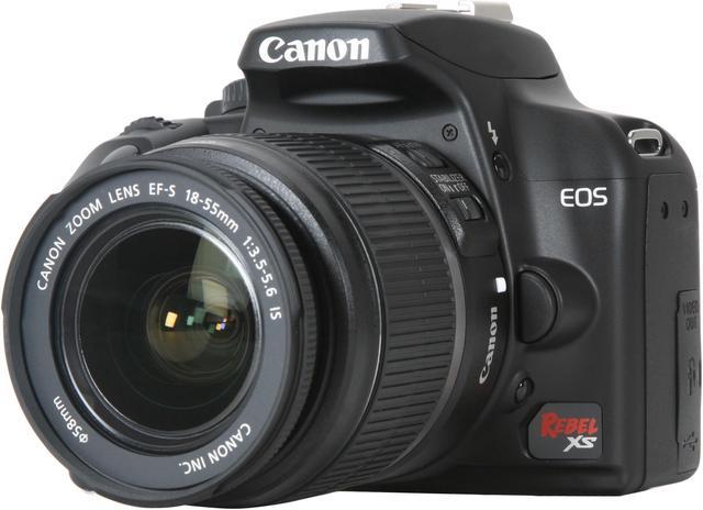 Canon Rebel XS DSLR Camera with EF-S 18-55mm f/3.5-5.6 IS Lens (Black) (OLD  MODEL)