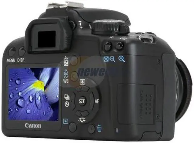 Alt view image 5 of 13 - Canon EOS Rebel XS Black 10.1 MP  Digital SLR Camera w/EF-S 18-55mm f/3.5-5.6 IS Lens