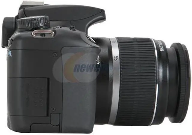 Alt view image 6 of 13 - Canon EOS Rebel XS Black 10.1 MP  Digital SLR Camera w/EF-S 18-55mm f/3.5-5.6 IS Lens
