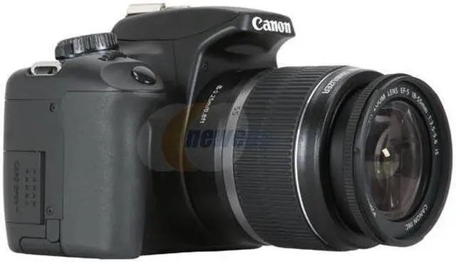 Alt view image 7 of 13 - Canon EOS Rebel XS Black 10.1 MP  Digital SLR Camera w/EF-S 18-55mm f/3.5-5.6 IS Lens