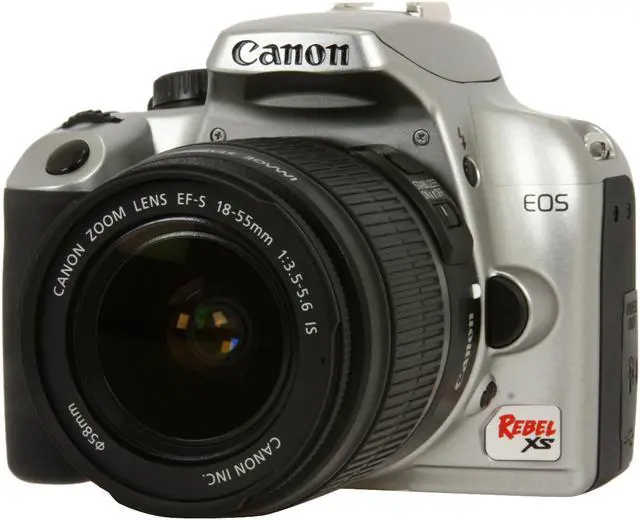 Main image of Canon EOS Rebel XS Silver 10.1 MP Digital SLR Camera w/EF-S 18-55mm f/3.5-5.6 IS Lens