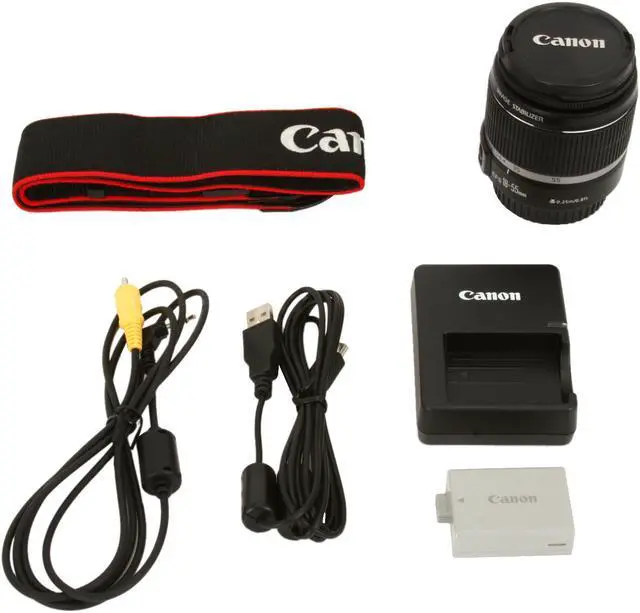 Alt view image 11 of 13 - Canon EOS Rebel XS Silver 10.1 MP Digital SLR Camera w/EF-S 18-55mm f/3.5-5.6 IS Lens