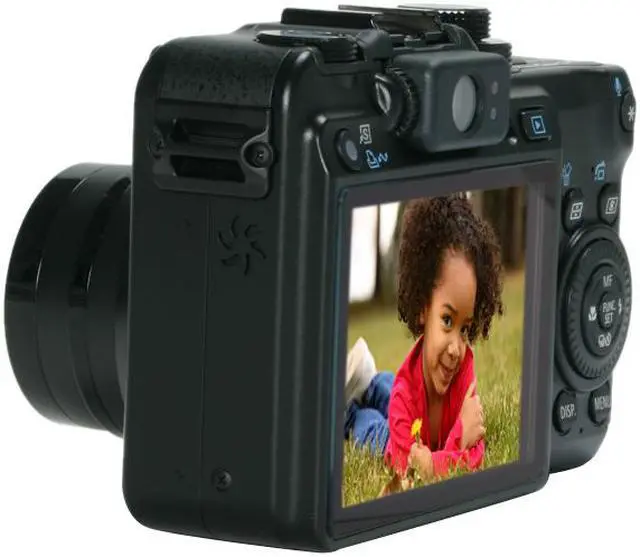 Alt view image 3 of 14 - Canon PowerShot G10 Black 14.7 MP 5X Optical Zoom 28mm Wide Angle Digital Camera