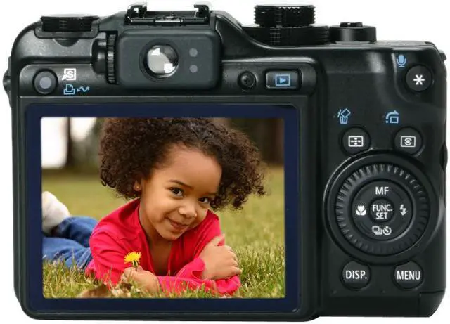 Alt view image 4 of 14 - Canon PowerShot G10 Black 14.7 MP 5X Optical Zoom 28mm Wide Angle Digital Camera