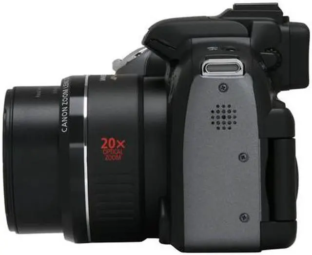 Alt view image 2 of 15 - Canon PowerShot SX10 IS Black 10 MP 20X Optical Zoom 28mm Wide Angle Digital Camera