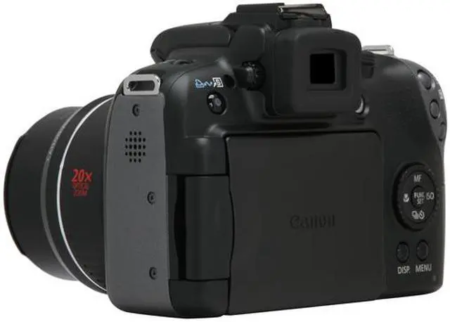 Alt view image 3 of 15 - Canon PowerShot SX10 IS Black 10 MP 20X Optical Zoom 28mm Wide Angle Digital Camera