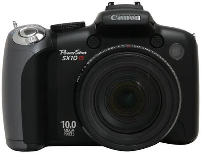 Alt view image 8 of 15 - Canon PowerShot SX10 IS Black 10 MP 20X Optical Zoom 28mm Wide Angle Digital Camera