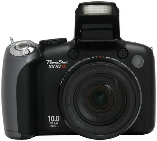 Alt view image 9 of 15 - Canon PowerShot SX10 IS Black 10 MP 20X Optical Zoom 28mm Wide Angle Digital Camera