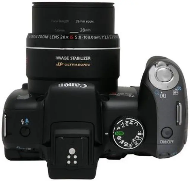 Alt view image 10 of 15 - Canon PowerShot SX10 IS Black 10 MP 20X Optical Zoom 28mm Wide Angle Digital Camera