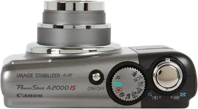 Alt view image 9 of 14 - Canon PowerShot A2000 IS 10.0 MP 6X Optical Zoom Digital Camera