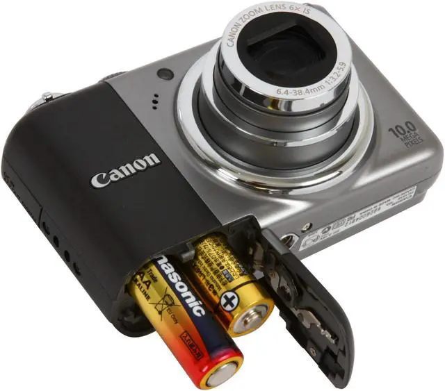 Alt view image 11 of 14 - Canon PowerShot A2000 IS 10.0 MP 6X Optical Zoom Digital Camera