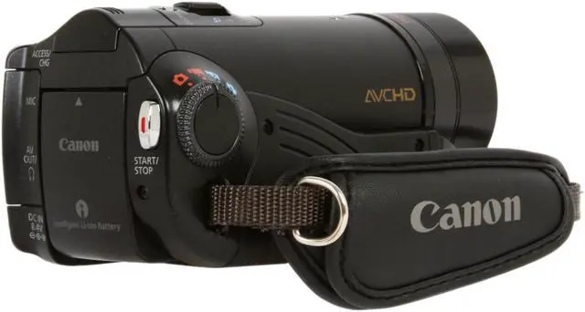 Alt view image 5 of 15 - Canon VIXIA HF11 Black 1/3.2" CMOS Sensor 2.7" 211K LCD 12X Optical Zoom Dual Flash Memory HD Digital Camcorder