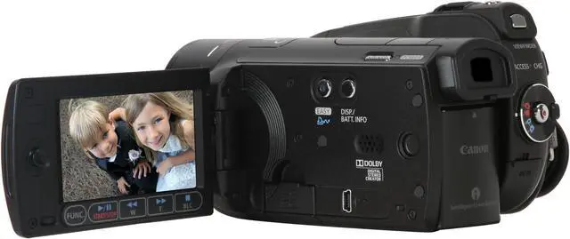 Alt view image 3 of 13 - Canon VIXIA HG21 Black 1/3.2" CMOS 2.7" 211K LCD 12X Optical Zoom 120GB Hard Disk Drive HD Digital Camcorder