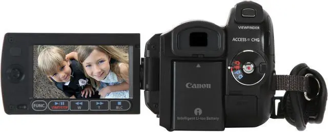 Alt view image 4 of 13 - Canon VIXIA HG21 Black 1/3.2" CMOS 2.7" 211K LCD 12X Optical Zoom 120GB Hard Disk Drive HD Digital Camcorder