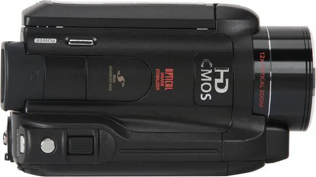 Alt view image 10 of 13 - Canon VIXIA HG21 Black 1/3.2" CMOS 2.7" 211K LCD 12X Optical Zoom 120GB Hard Disk Drive HD Digital Camcorder