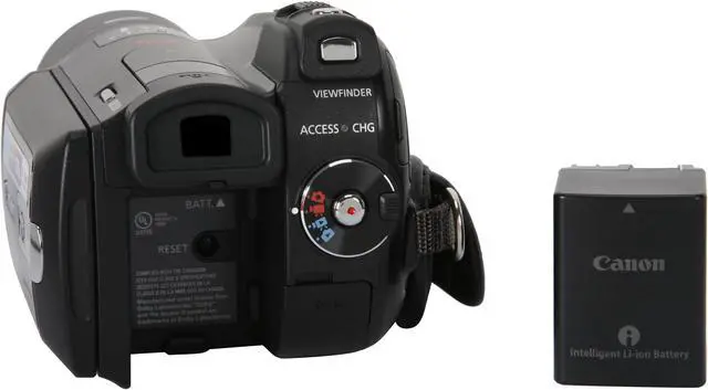 Alt view image 12 of 13 - Canon VIXIA HG21 Black 1/3.2" CMOS 2.7" 211K LCD 12X Optical Zoom 120GB Hard Disk Drive HD Digital Camcorder