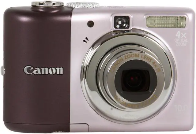 Alt view image 8 of 14 - Canon PowerShot A1000 IS Purple 10.0 MP 4X Optical Zoom Digital Camera