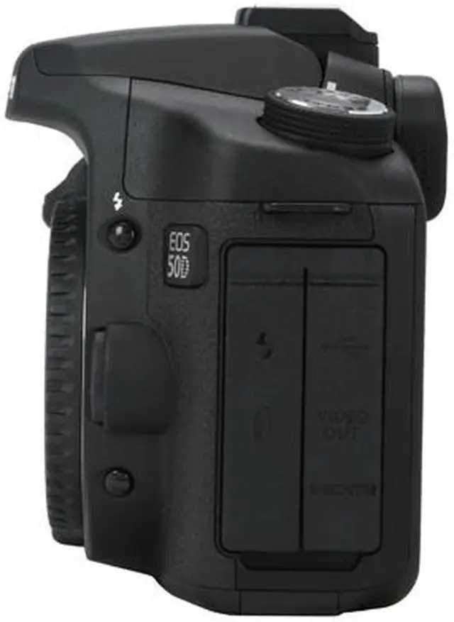 Alt view image 2 of 13 - Canon EOS 50D Black 15.1 MP Digital SLR Camera - Body Only