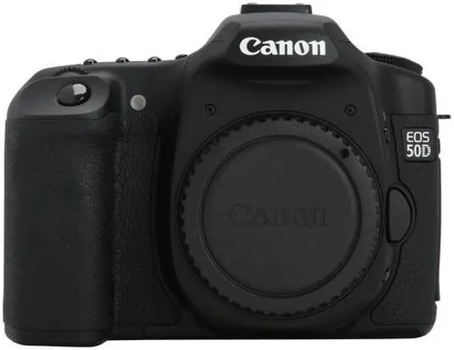 Alt view image 8 of 13 - Canon EOS 50D Black 15.1 MP Digital SLR Camera - Body Only