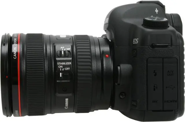 Alt view image 2 of 12 - Canon EOS 5D Mark II Black 21.1 MP Digital SLR Camera w/EF 24-105mm f/4L IS USM Lens