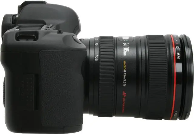 Alt view image 6 of 12 - Canon EOS 5D Mark II Black 21.1 MP Digital SLR Camera w/EF 24-105mm f/4L IS USM Lens