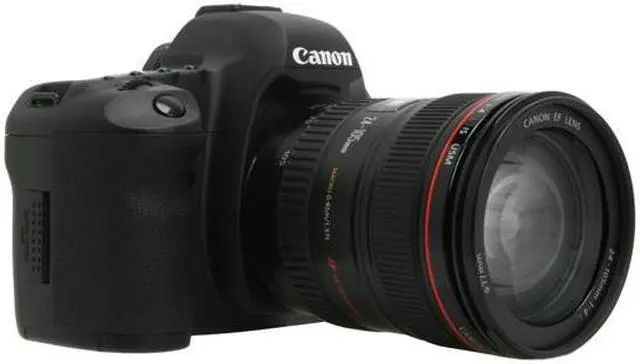 Alt view image 7 of 12 - Canon EOS 5D Mark II Black 21.1 MP Digital SLR Camera w/EF 24-105mm f/4L IS USM Lens