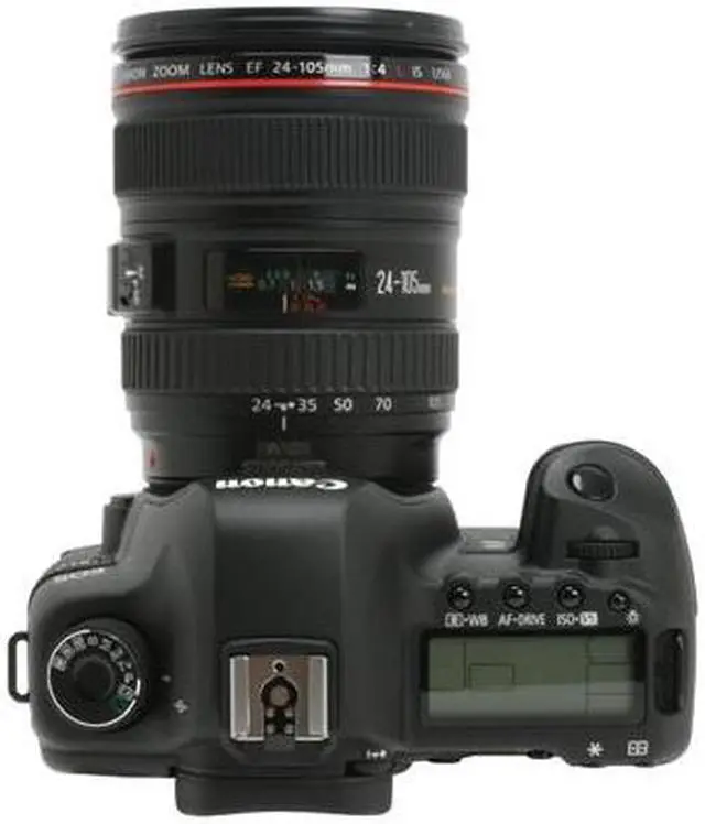 Alt view image 9 of 12 - Canon EOS 5D Mark II Black 21.1 MP Digital SLR Camera w/EF 24-105mm f/4L IS USM Lens