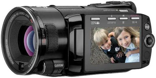 Main image of Canon VIXIA HF S10 Black 1/2.6" CMOS 8.02MP 2.7" 211K 10X Optical Zoom Full HD Dual Flash Memory Camcorder