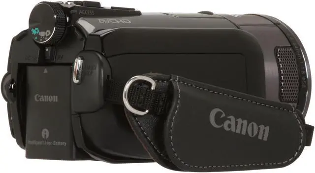 Alt view image 5 of 14 - Canon VIXIA HF S100 Black 1/2.6" CMOS 8.59MP 2.7" 211K 10X Optical Zoom Full HD Flash Memory Camcorder
