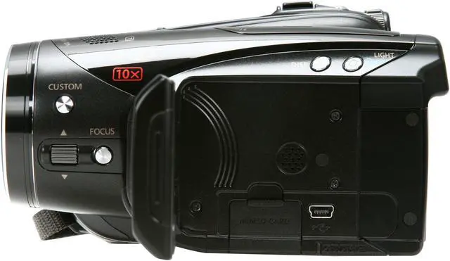 Alt view image 5 of 10 - Canon VIXIA HV40  Black 1/2.7" CMOS 2.76MP 2.7" 123K 10X Optical Zoom Full HD MiniDV Tape Camcorder