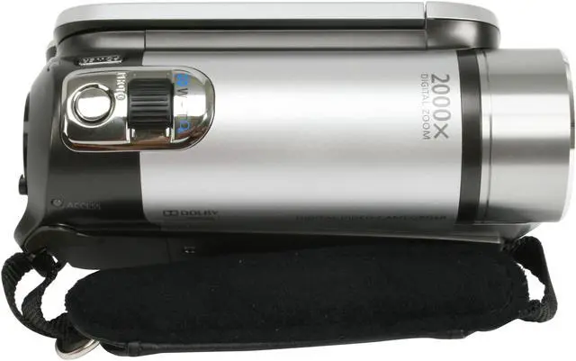 Alt view image 15 of 19 - Canon FS200 Misty Silver 1/6" CCD 2.7" 123K 37X Optical Zoom Flash Memory Camcorder