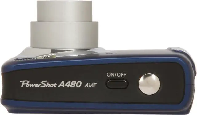 Alt view image 9 of 11 - Canon PowerShot A480 Blue 10.0 MP 3.3X Optical Zoom Digital Camera