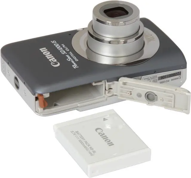 Alt view image 10 of 11 - Canon PowerShot SD1200 IS Dark Gray 10.0 MP 3X Optical Zoom Digital Camera