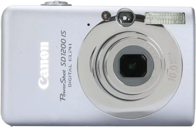 Alt view image 8 of 11 - Canon PowerShot SD1200 IS Light Gray 10.0 MP 3X Optical Zoom Digital Camera
