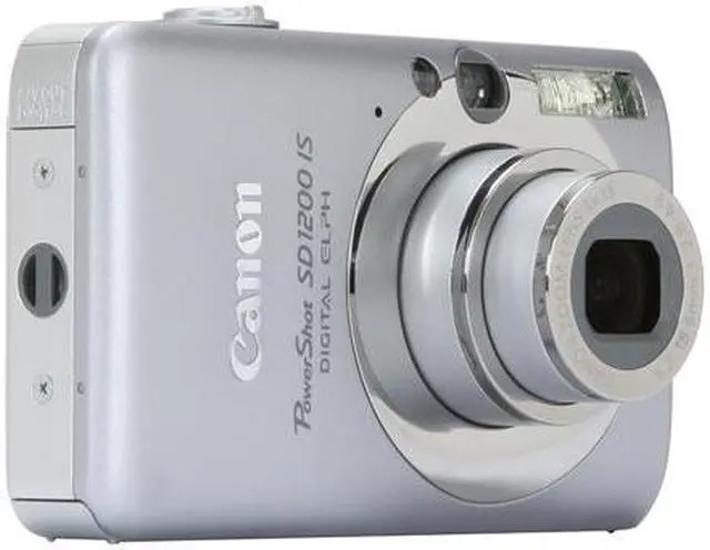 Alt view image 7 of 11 - Canon PowerShot SD1200 IS Light Gray 10.0 MP 3X Optical Zoom Digital Camera