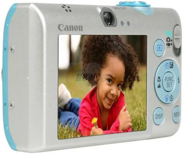Alt view image 3 of 12 - Canon PowerShot SD1200 IS Blue 10.0 MP 3X Optical Zoom Digital Camera