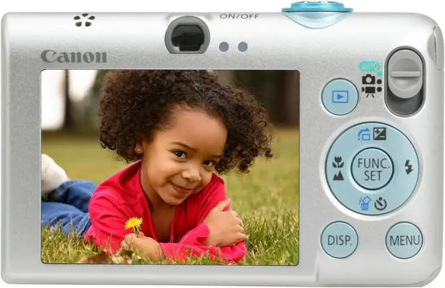 Alt view image 4 of 12 - Canon PowerShot SD1200 IS Blue 10.0 MP 3X Optical Zoom Digital Camera