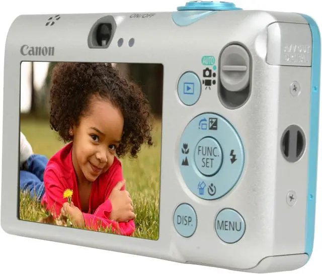 Alt view image 5 of 12 - Canon PowerShot SD1200 IS Blue 10.0 MP 3X Optical Zoom Digital Camera