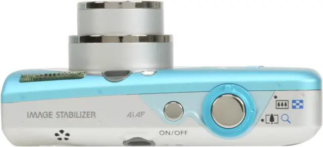 Alt view image 9 of 12 - Canon PowerShot SD1200 IS Blue 10.0 MP 3X Optical Zoom Digital Camera