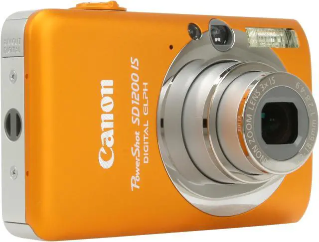 Alt view image 7 of 12 - Canon PowerShot SD1200 IS Orange 10.0 MP 3X Optical Zoom Digital Camera