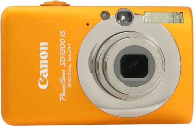 Alt view image 8 of 12 - Canon PowerShot SD1200 IS Orange 10.0 MP 3X Optical Zoom Digital Camera