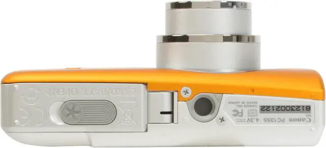 Alt view image 10 of 12 - Canon PowerShot SD1200 IS Orange 10.0 MP 3X Optical Zoom Digital Camera
