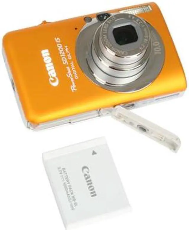 Alt view image 11 of 12 - Canon PowerShot SD1200 IS Orange 10.0 MP 3X Optical Zoom Digital Camera