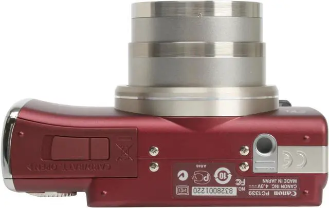 Alt view image 10 of 12 - Canon PowerShot SX200 IS Red 12.1 MP 12X Optical Zoom 28mm Wide Angle Digital Camera